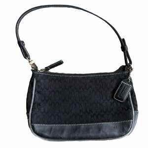 Vintage Coach Signature Demi Shoulder Bag